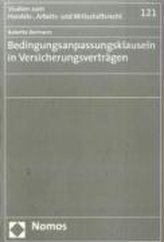 Bedingungsanpassungsklauseln in Versicherungsverträgen