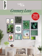 Gallery Wall \"Greenery Love\". 12 Bilder in 4 Größen