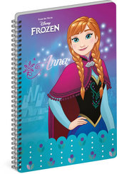 Blok - Frozen – Ledové království Anna, nelinkovaný, A4