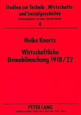 Wirtschaftliche Demobilmachung 1918/22