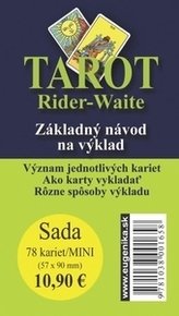 Karty - Tarot Rider Waite-mini (karty + brožúrka)