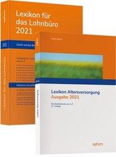 Buchpaket Lexikon für das Lohnbüro und Lexikon Altersversorgung 2021