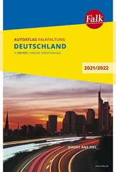 Falk Autoatlas Falkfaltung Deutschland 2021/2022 1:500 000