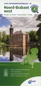 Noord-Brabant west (Bergen op Zoom / Rossendaal/ Breda) 1:100 000