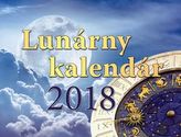 Lunárny kalendár - stolný kalendár 2018