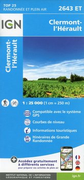 Clermont-L\'Herault 1:25 000