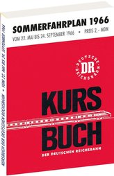Kursbuch der Deutschen Reichsbahn - Sommerfahrplan 1966