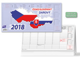 Česko/slovenský 2018 - stolní kalendář