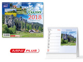 Krajiny mini 2018 - stolní kalendář