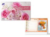 Květiny 2018 - stolní kalendář