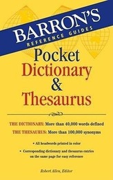 Barron\'s Pocket Dictionary & Thesaurus