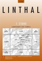 Swisstopo 1 : 25 000 Linthal