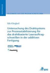 Untersuchung des Drahtsystems zur Prozessstabilisierung für das drahtbasierte Laserauftragschweißen in der additiven Fertigung