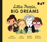 Little People, Big Dreams - Teil 1: Maria Montessori, Jane Goodall, Agatha Christie, Stephen Hawking