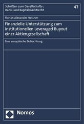 Finanzielle Unterstützung zum institutionellen Leveraged Buyout  einer Aktiengesellschaft