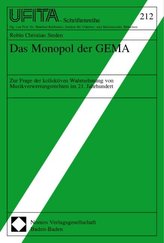 Das Monopol der GEMA