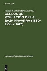 Censos de población de la Baja Navarra (1350-1353 y 1412)