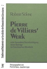 Pierre de Villiers\' Werk