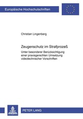 Zeugenschutz im Strafprozeß