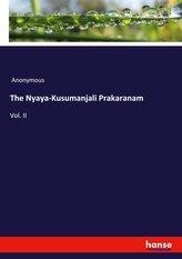 The Nyaya-Kusumanjali Prakaranam