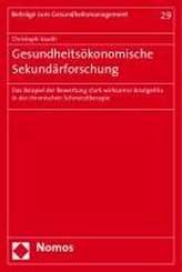 Gesundheitsökonomische Sekundärforschung