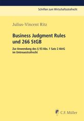 Business Judgment Rule und § 266 StGB