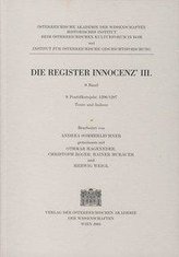 Die Register Innocenz III. / 9. Pontifikatsjahr 1206/07
