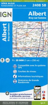 Albert.Bray-sur-Somme 1:25 000