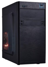 EUROCASE skříň MC X202 EVO black, micro tower, 2xAU, 2x USB 2.0, 1x USB 3.0