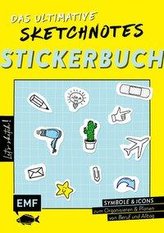 Let\'s sketch! Das ultimative Sketchnotes-Stickerbuch - Über 600 Sticker: Symbole und Icons zum Organisieren und Planen von Beruf