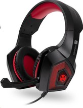 CONNECT IT BATTLE RNBW Ed. 2 herní sluchátka s mikrofonem, červená