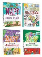 Mapy dla dzieci. Pakiet.
