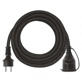 Prodlužovací kabel gumový – spojka, 5m, 3× 1,5mm2