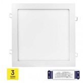 LED panel TRIAK 300×300, čtvercový vestavný bílý, 24W t. b.