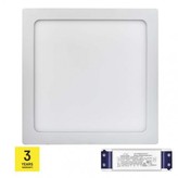 LED panel TRIAK 300×300, čtvercový přisazený bílý, 24W n. b.