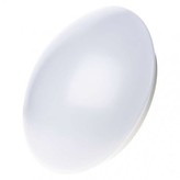 LED přisazené svítidlo Cori, kruhové bílé 18W teplá b., IP44