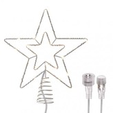 Spojovací Standard LED vánoční hvězda, 28cm, teplá bílá