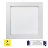 LED panel TRIAK 224×224, čtvercový přisazený bílý, 18W n. b.