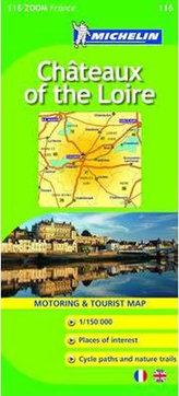 Chateaux of the Loire - Map