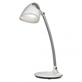 LED stolní lampa CARLA, bílá