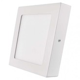 LED panel 170×170, čtvercový přisazený bílý, 12W neutr. bílá