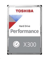 TOSHIBA HDD X300 4TB, SATA III, 7200 rpm, 128MB cache, 3,5\", RETAIL