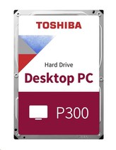 TOSHIBA HDD P300 Desktop PC (CMR) 1TB, SATA III, 7200 rpm, 64MB cache, 3,5\", RETAIL