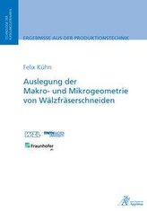 Auslegung der Makro- und Mikrogeometrie von Wälzfräserschneiden