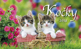 Kočky 2018 - stolní kalendář
