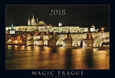 Magic Prague 2018 - nástěnný kalendář