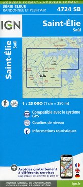 Saint-Elie 1:25 000
