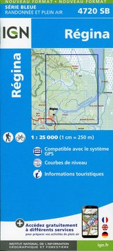 Régina 1:25 000