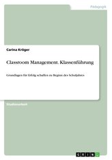 Classroom Management. Klassenführung