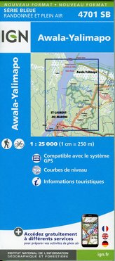 Awala -Yalimapo 1:25 000